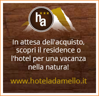 In attesa dell'acquisto, scopri il residence o l'hotel per una vacanza nella natura! Visita il sito www.hoteladamello.it